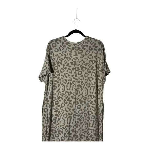 2017. 143 STORY LEOPARD PRINT BROWN/TAN IN COLOR MAXI LENGTH DRESS SIZE LARGE - Picture 8 of 9